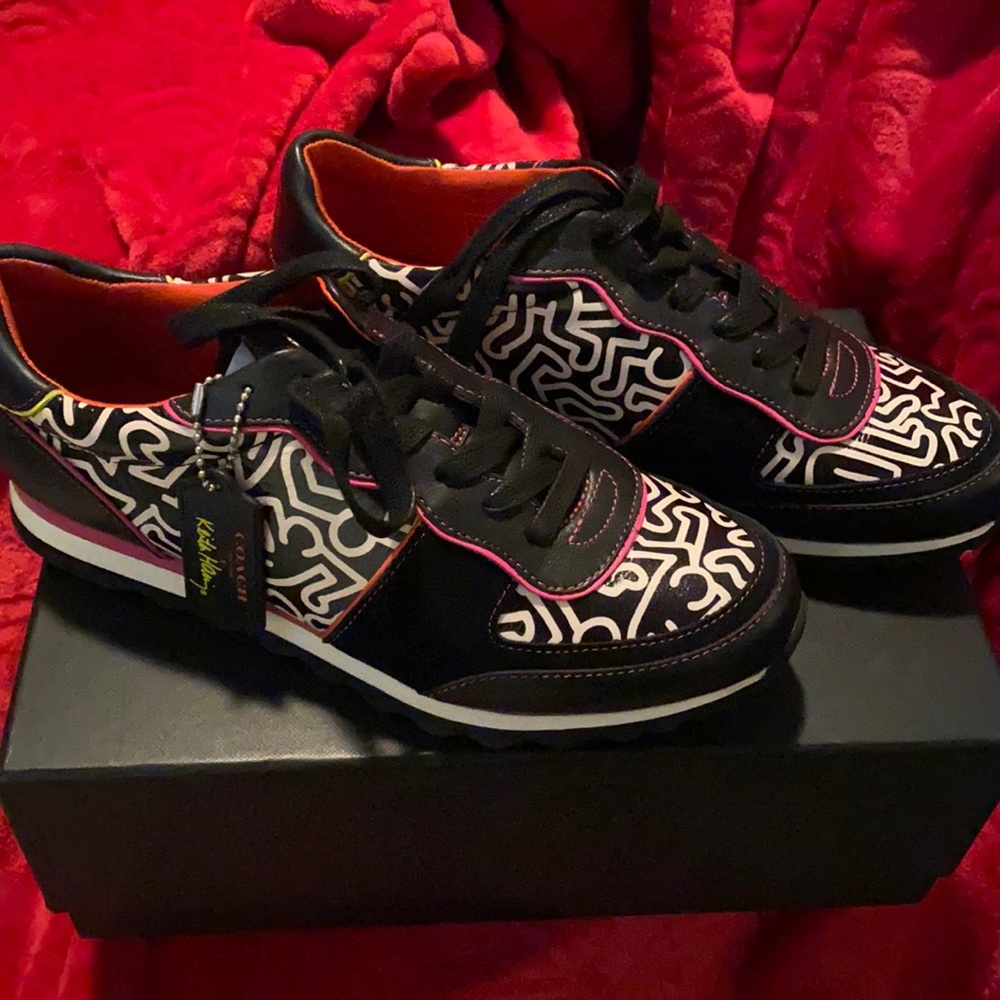 Brand new coach tennis shoes